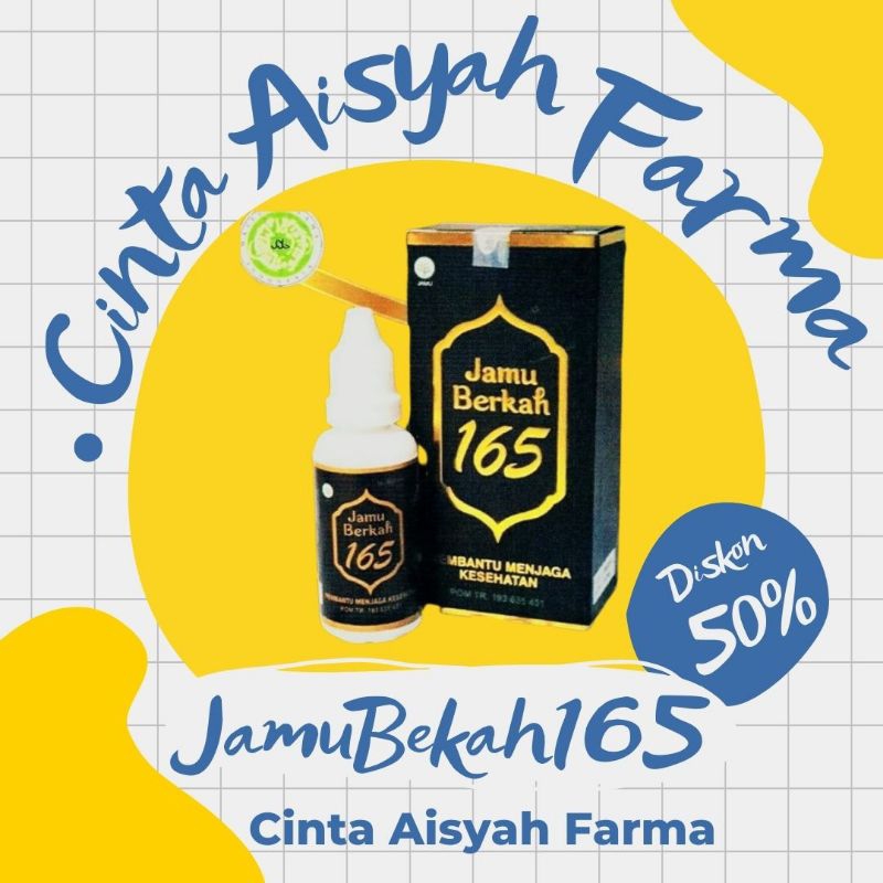 Promo Jamu Berkah 165 Tetes Praktis Original