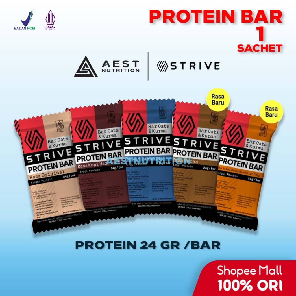 

Strive Protein Bar Oats & Kurma