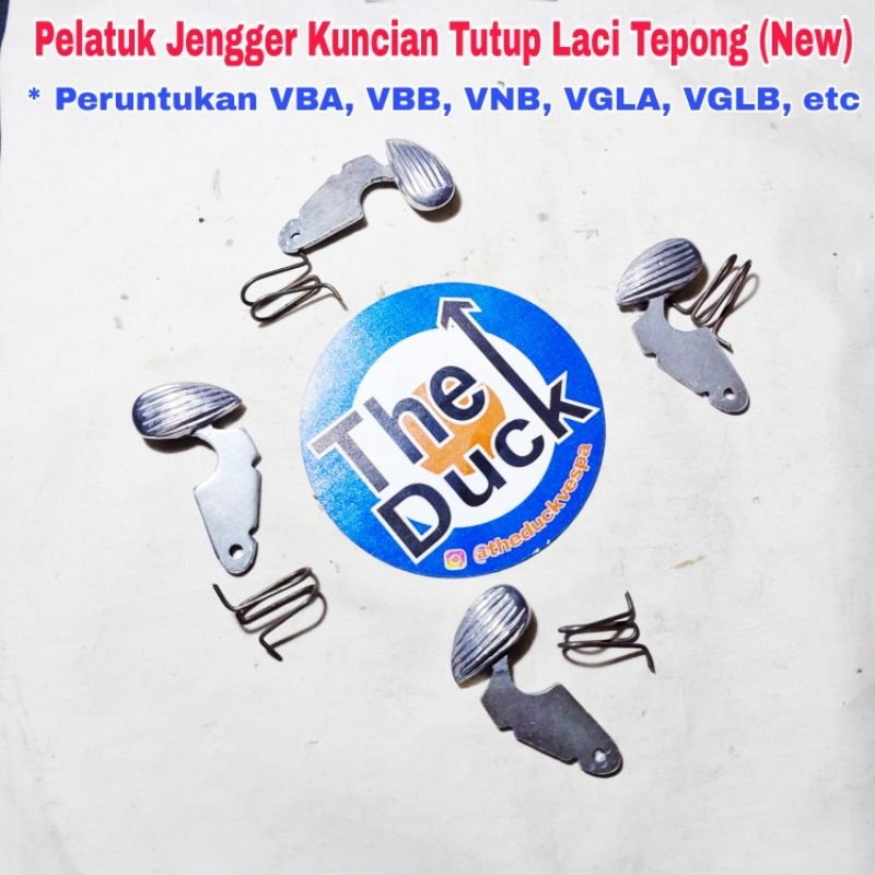 Jengger Kuncian Tutup Laci Tepong Vespa VBA VBB VNB VGLA VGLB Kongo