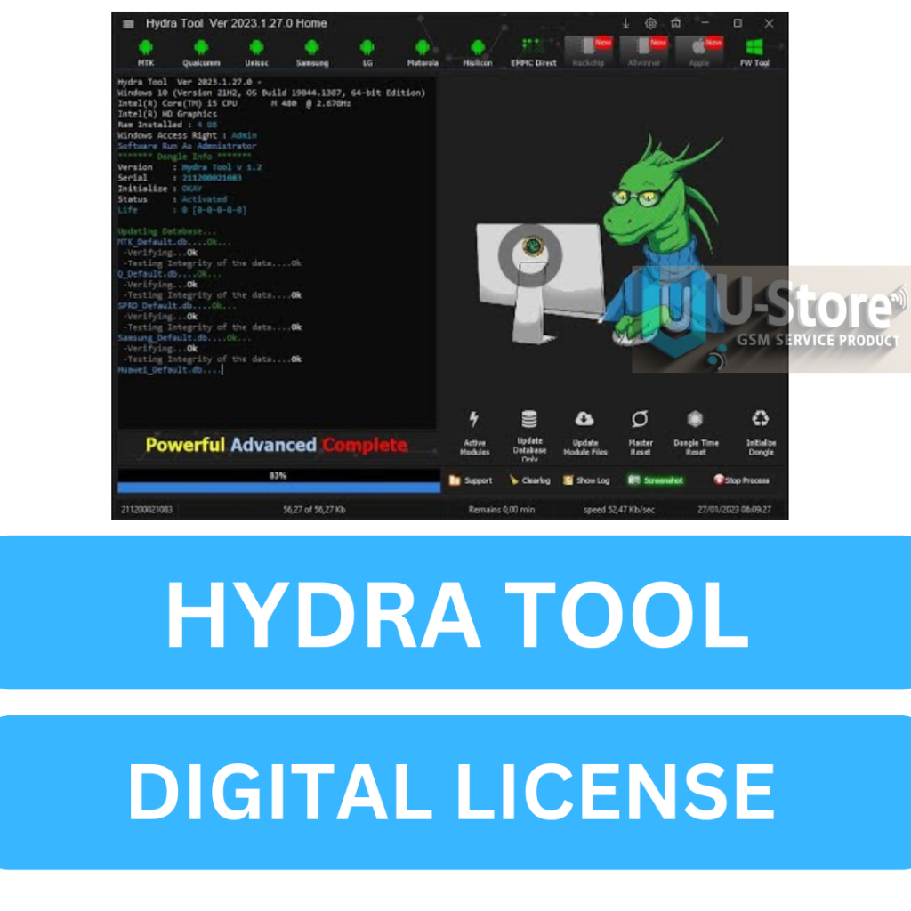 Hydra Tool Digital – Aktivasi Tanpa Dongle Original Resmi