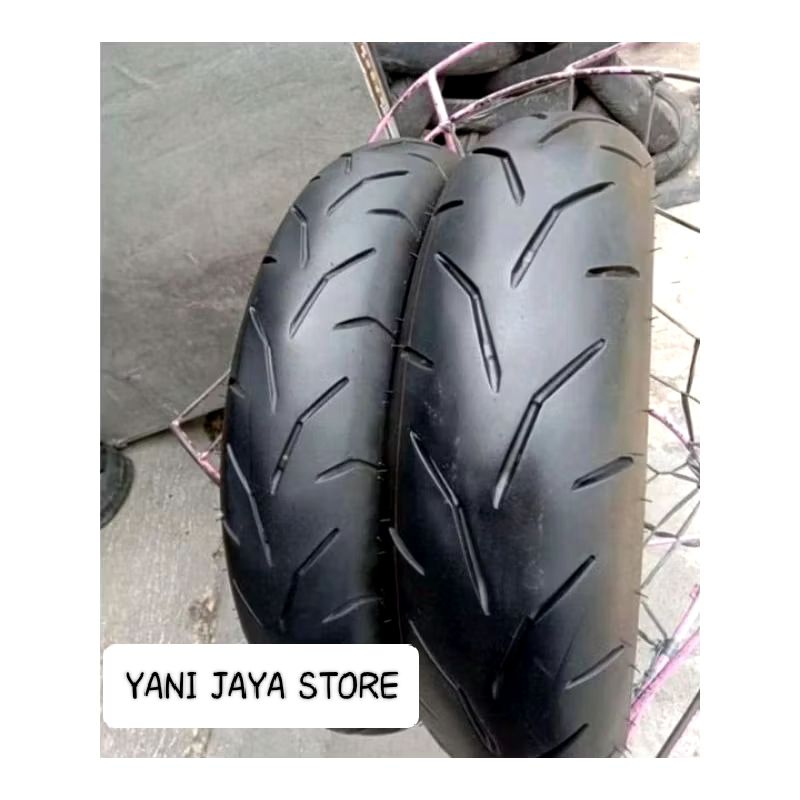 BAN AEROX SEPASANG TUBLES110/80 R14 & 140/70 R14
