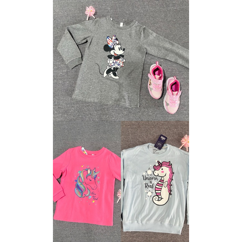 Atasan Sweater Jurassix & GAP Indonesia Anak Perempuan