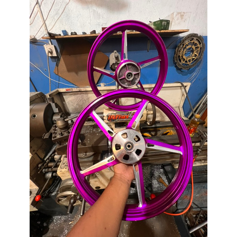 Velg vixion bubut model kZr pnp cb ninja bebek dll