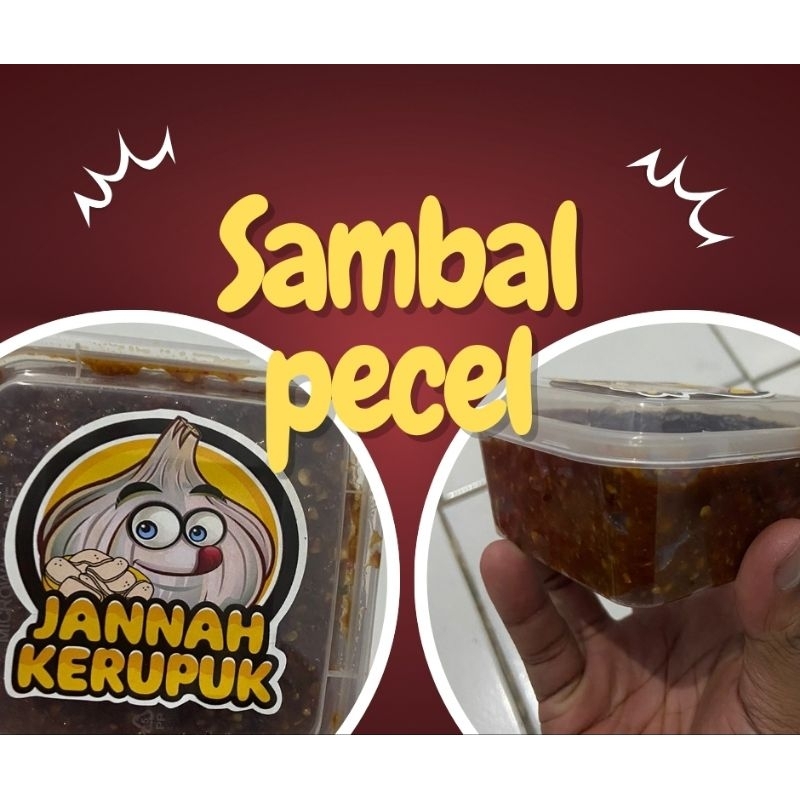 

Sambal Pecel / Sambal Kacang Thinwall (200ml)