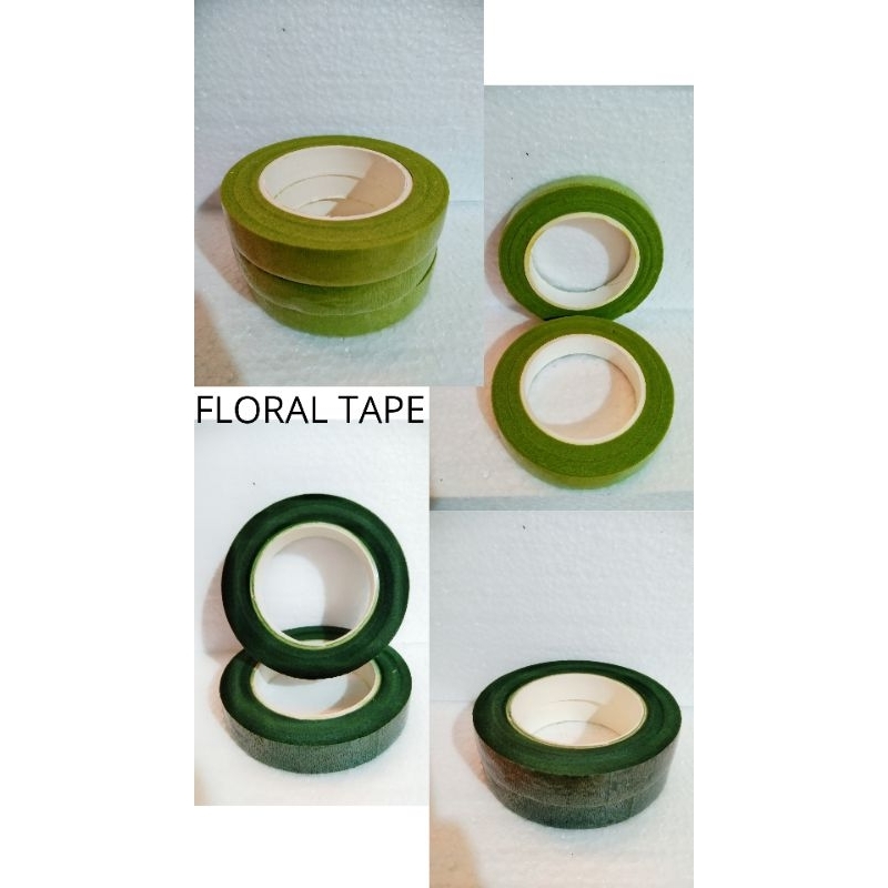 

FLORAL TAPE 1,2CM/10-20YD//SOLASI TANGKAI//SOLASI TANGKAI BULU MERCY