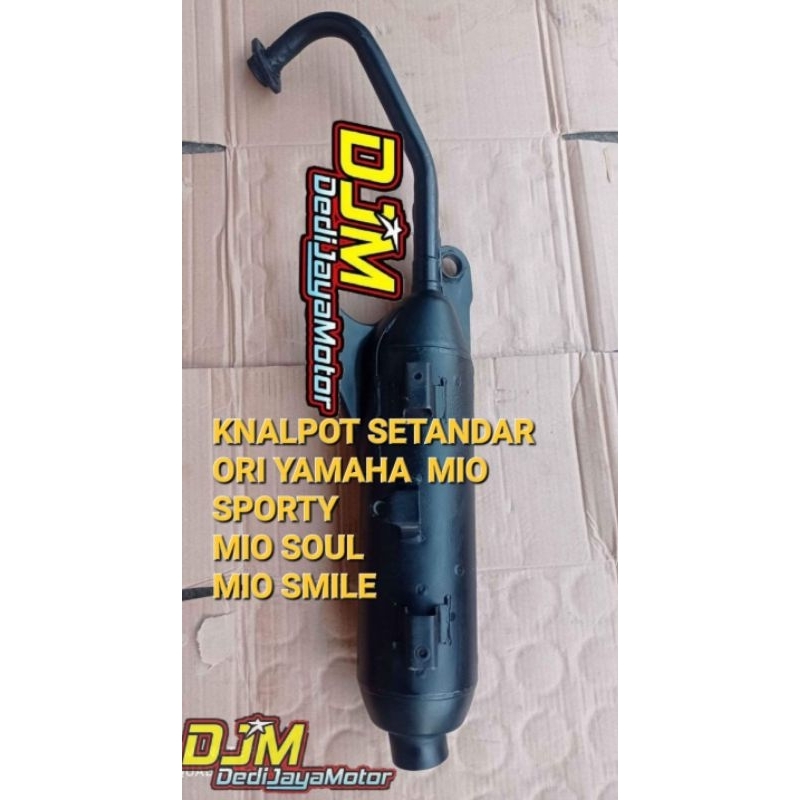 KNALPOT KNALPOT SETANDAR ORI YAMAHA MIO SPORTY /SOUL /SMILE