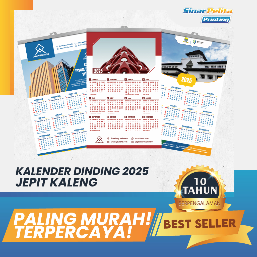 

Kalender Dinding 1 lembar AP 230 Jepit Kaleng