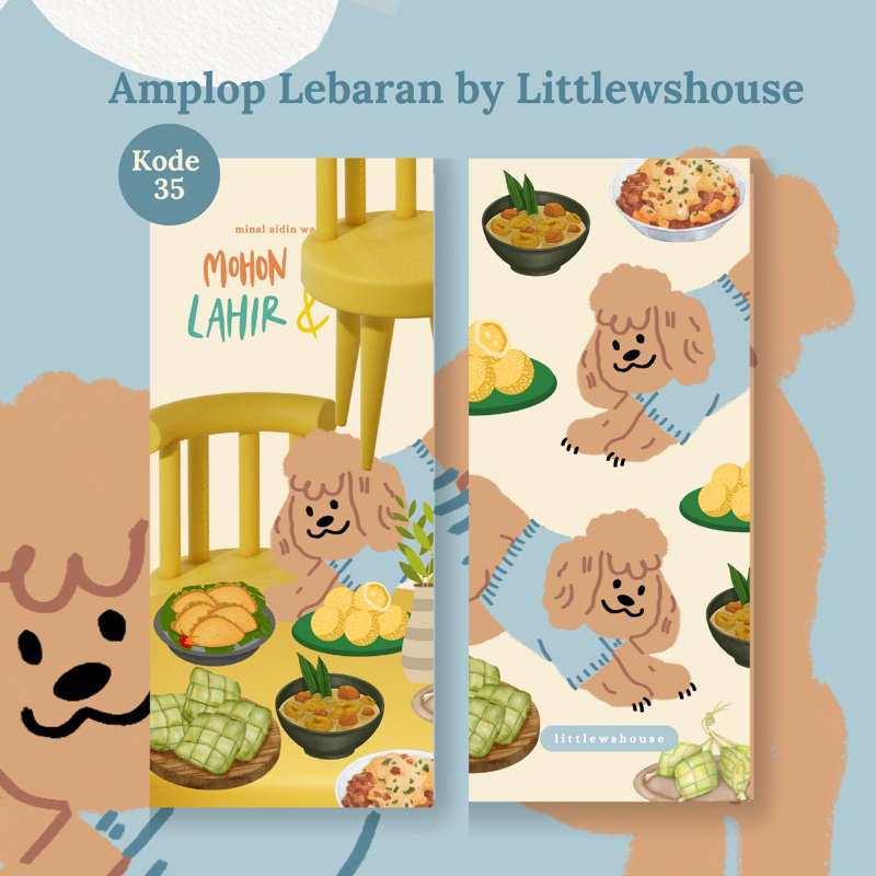 

Amplop Lebaran 2025 by Littlewshouse Kode 35 | Amplop Hari Raya | Amplop THR