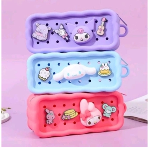 

Tempat Pensil Cinnamoroll Kuromi Melody / Tempat Pouch Sanrio / Pensil Case Import Sanrio