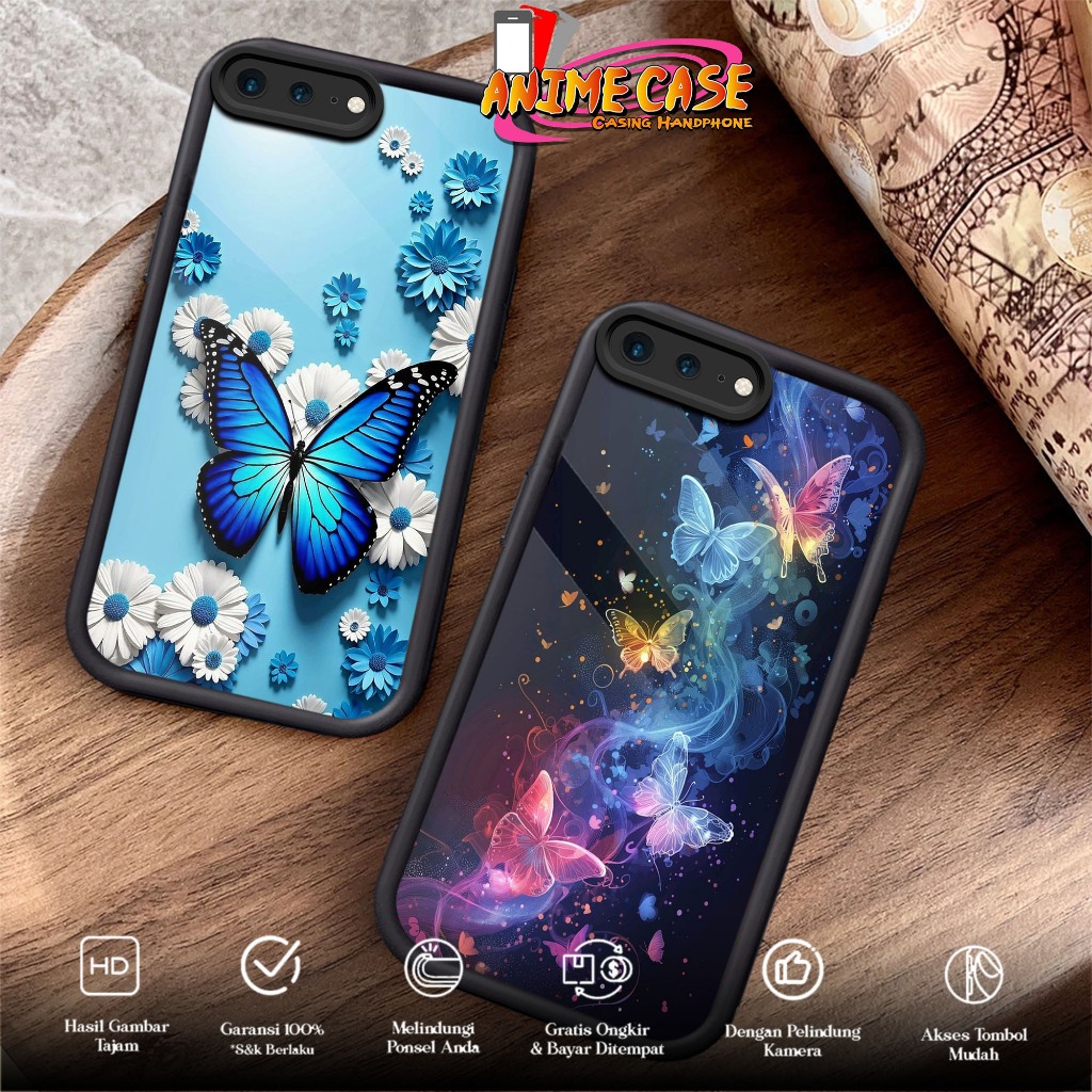 Case IPHONE 7 PLUS 8 PLUS Anime Case Motif BTF Case Hp Casing HP Hardcase Softcase Glossy
