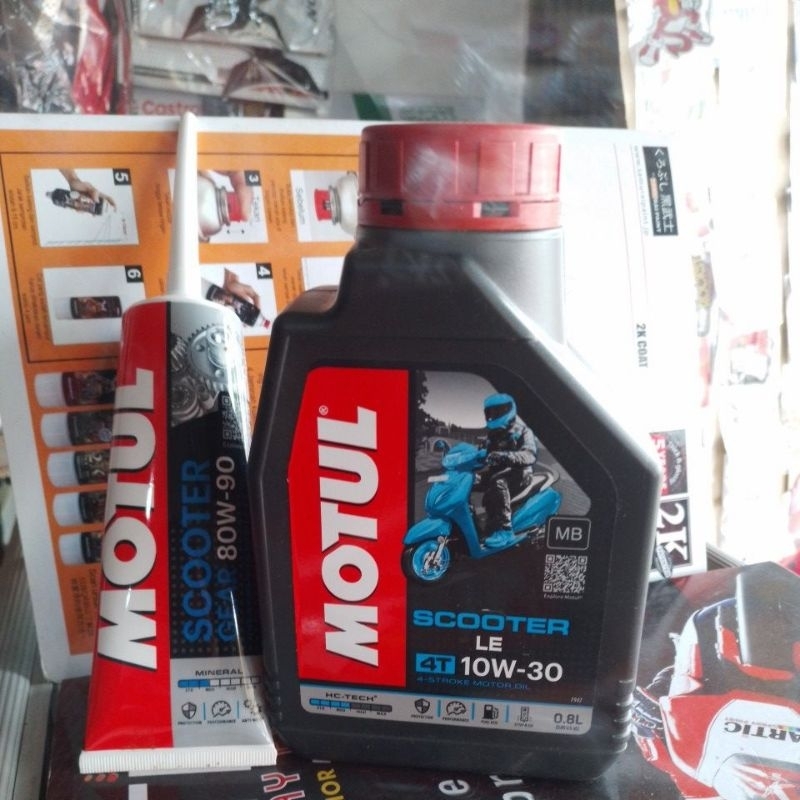 oli motor motul matic 800ml asli100%original oli gear gardan