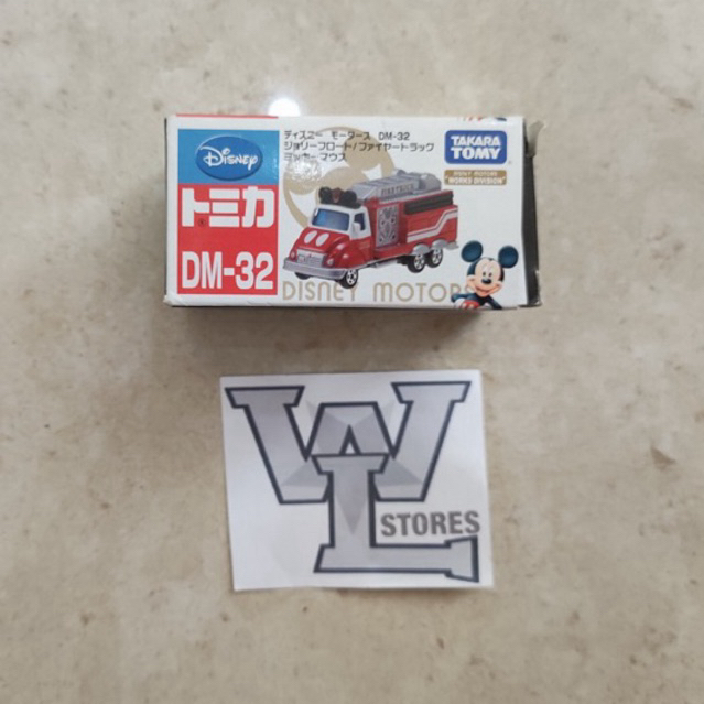 Takara Tomy Disney DM-32 Mickey Mouse Fire Truck