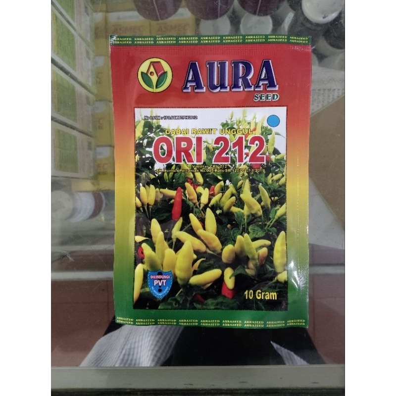 bibit benih  cabe  ori  212  aura