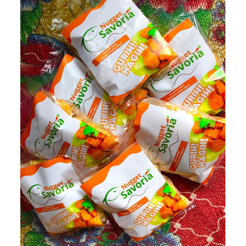 

NUGGET BANDENG SAVORIA TERMURAH 250GRAM