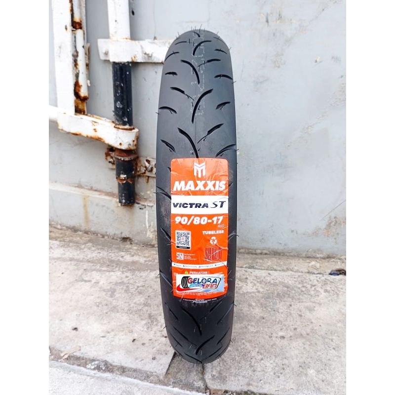 Ban Tubeless Maxxis Victra 90/80-17 Ban Donat Ring 17 ban montor jupiter mx satria vixion ninja vega