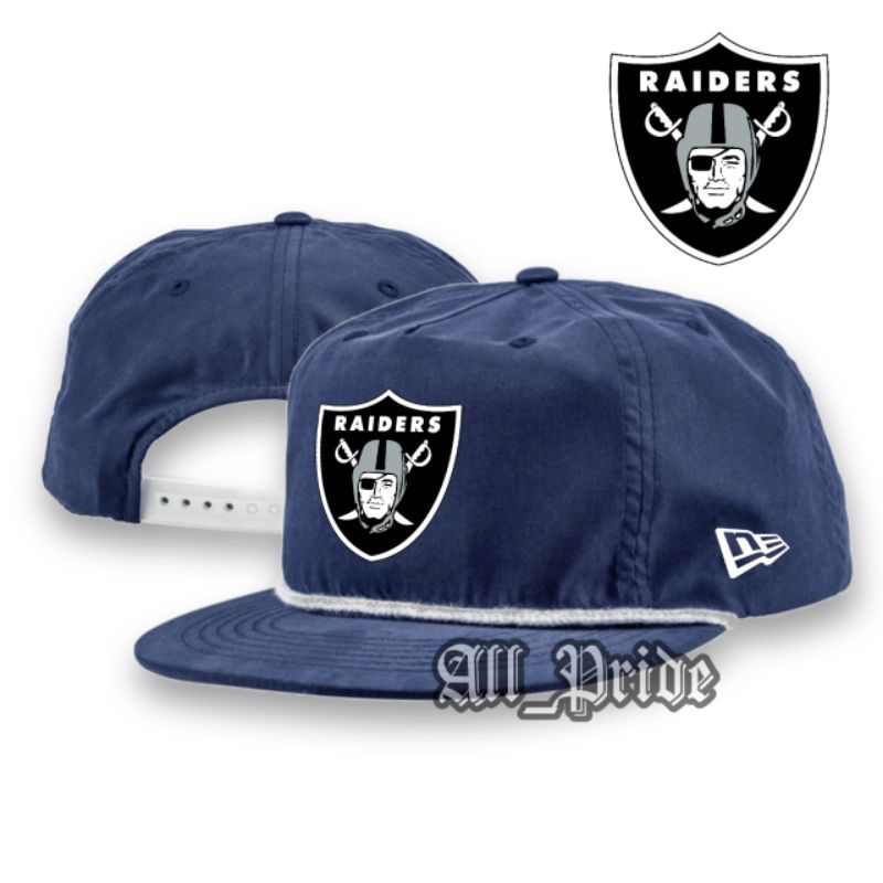 Topi Snapback Classic RAIDERS / Rope Hat Caps Casual Vintage / Topi Snapback Oldskool Klasik Tali