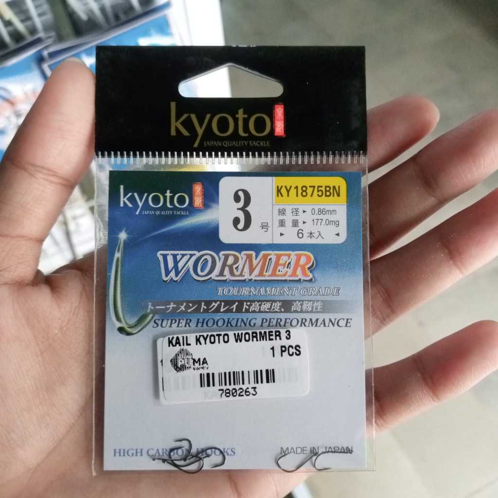 Kail Pancing Kyoto Wormer Fishing Hooks Hook Kail Wormer