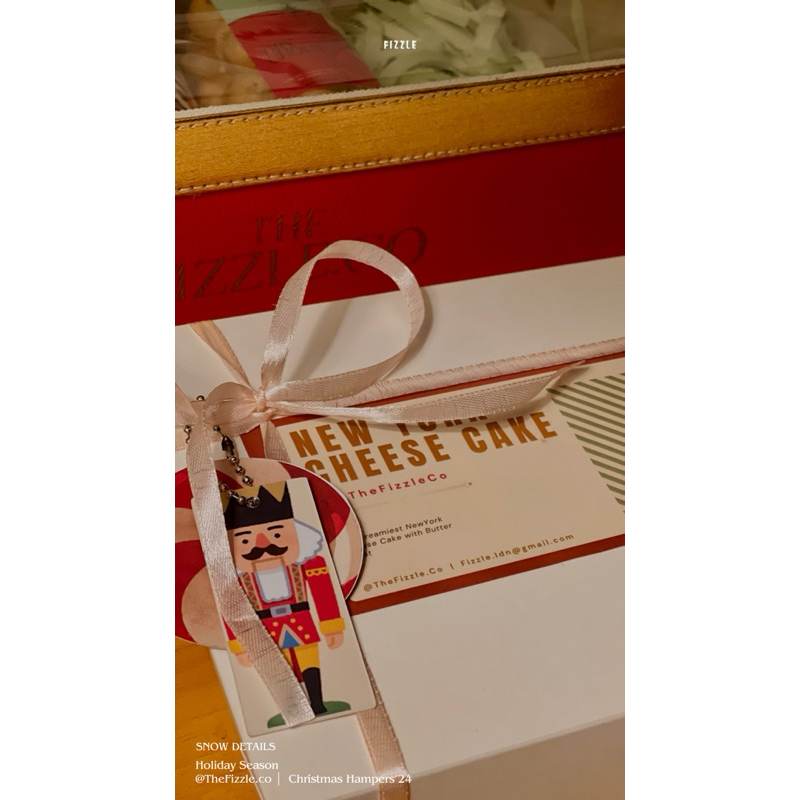 

hampers kue natal newyork cheese cake