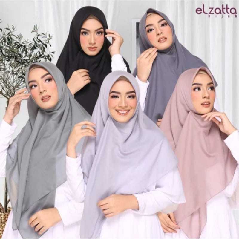 Keiva Vabira Hijab Polos Premium Elzatta