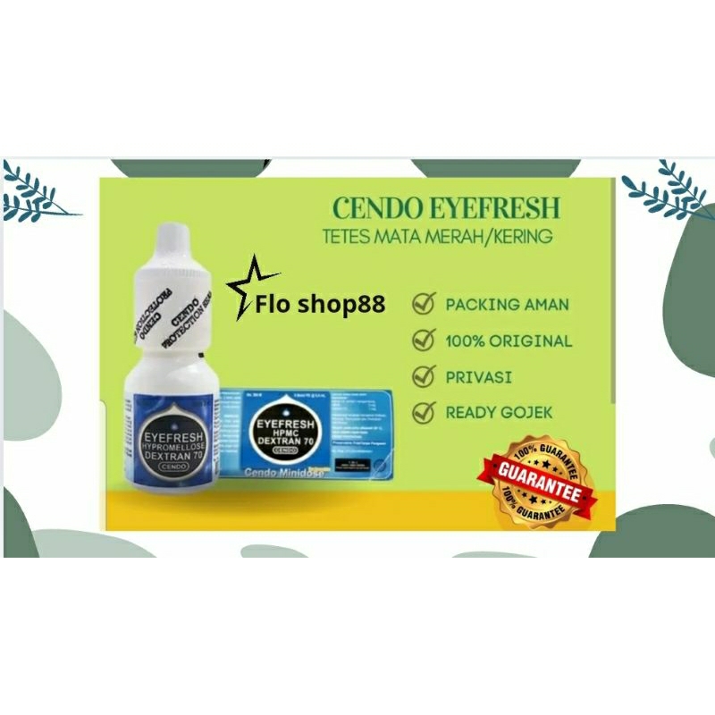 A - CENDO EYEFRESH 5ML / CENDO EYEFRESH / CENDO EYEFRESH MINIDOSE / CENDO EYEFRESH TETES MATA / CEND