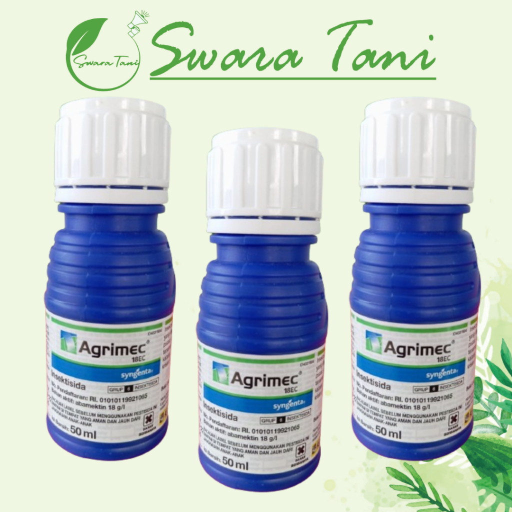 Insektisida Agrimec Bahan Aktif Abamectin 18EC 50ml
