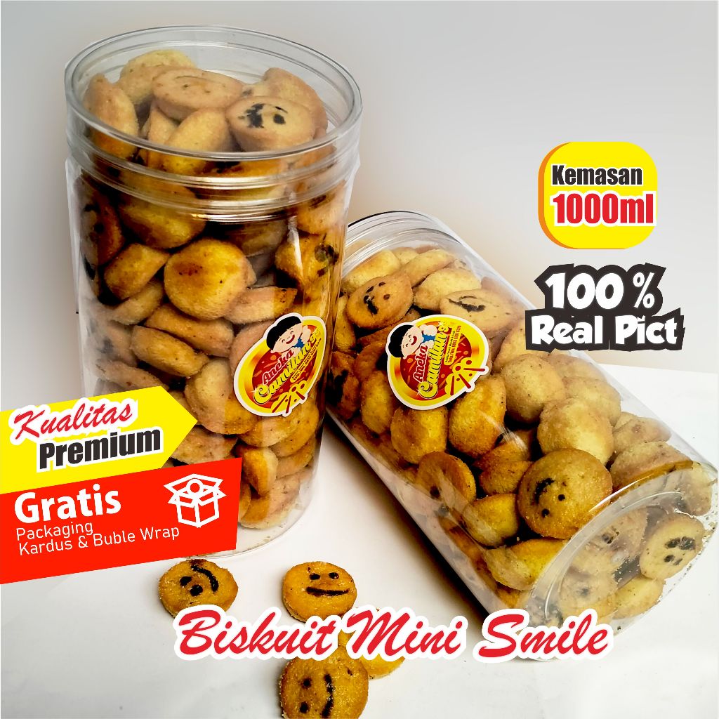 

aneka camilan biskuit mini smile biskuit anak senyum biskuit susu snack kiloan camilan sehat roti kue kering jajanan anak