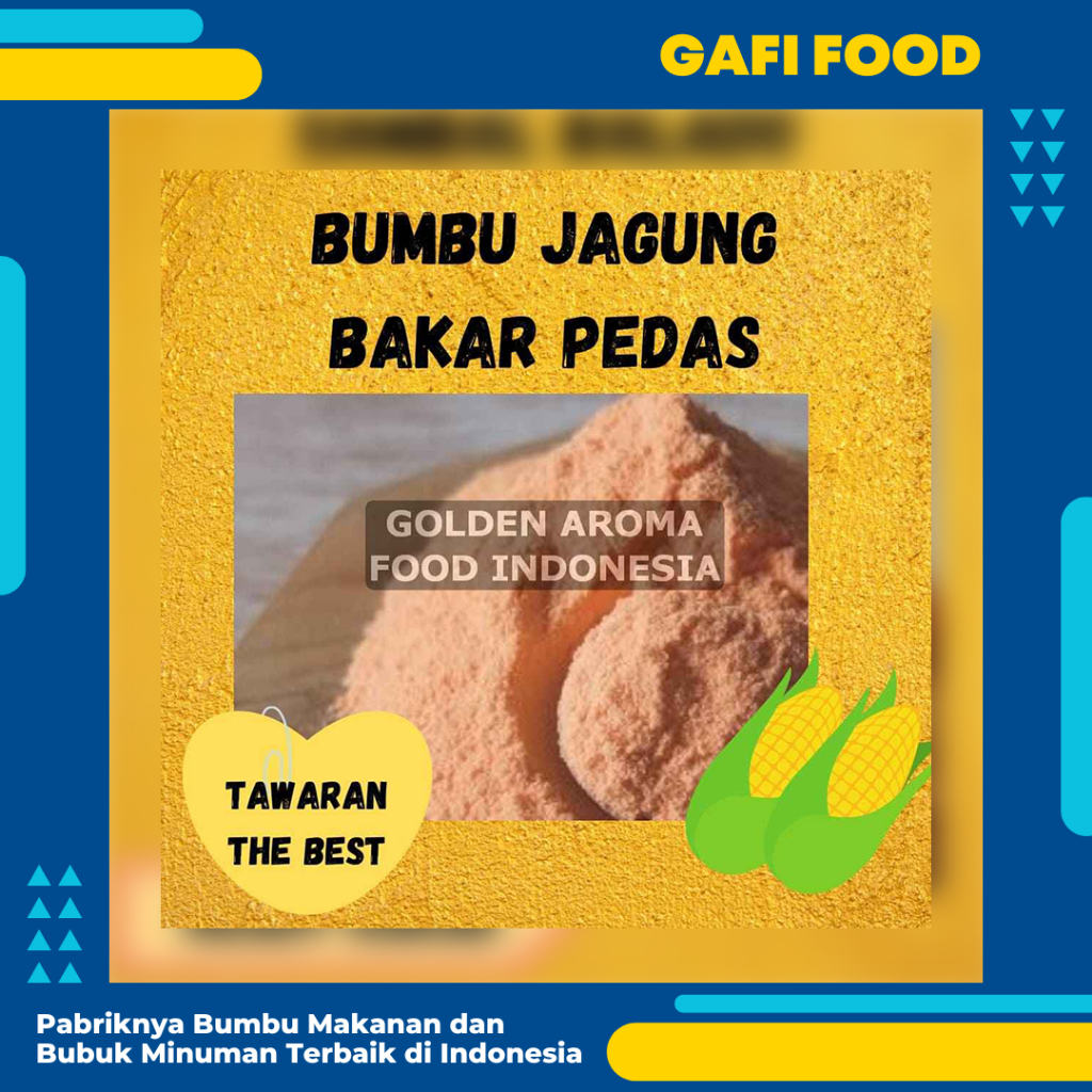 

BUMBU TABUR JAGUNG BAKAR PEDAS 1 KG FOOD GRADE 1Kg Bubuk Bumbu Singkong Cilung Kerupuk Popcorn Usaha