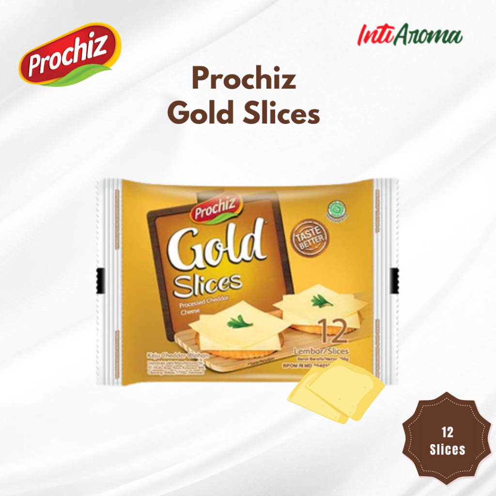 

Keju prochiz gold slice 12 lembar