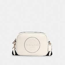 

DEMPSEY CAMERA BAG WITH PATCH (COACH C2828) white