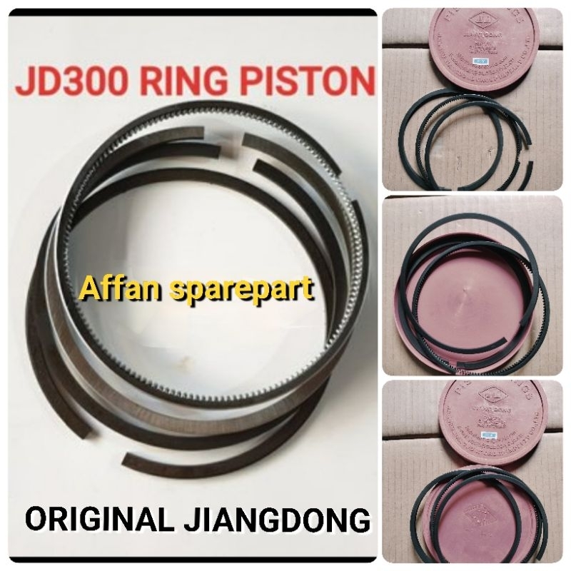 JD 300 RING PISTON - RING SEHER MESIN DIESEL JIANGDONG ( 30 PK ) ORIGINAL JIANGDONG