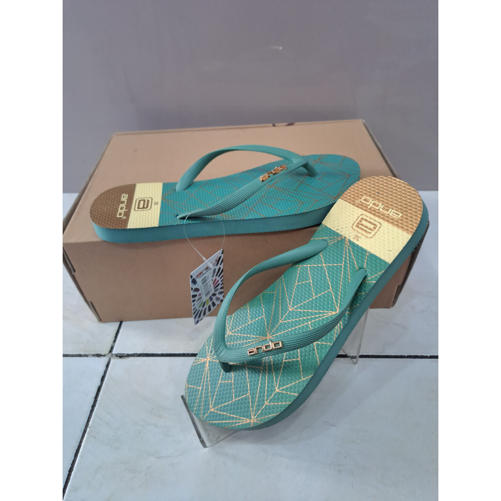 Sandal ANDO ZIVA Sendal jepit wanita | 100% original ANDO