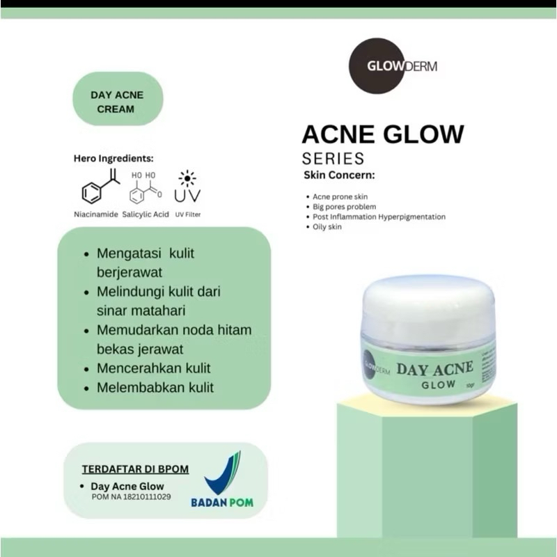 Sunscreen Acne Glowderm