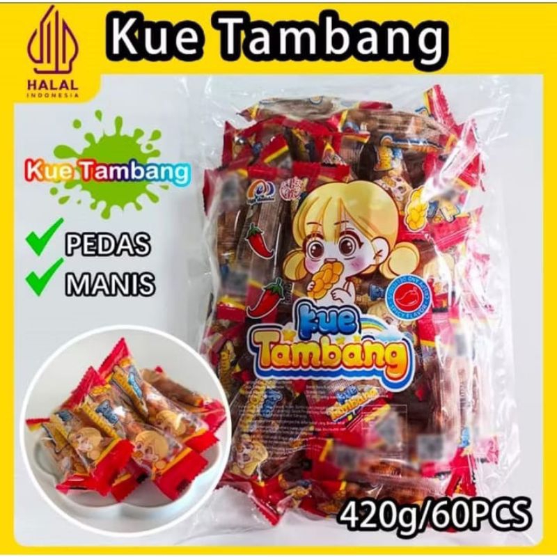 

KUE TAMBANG/KUE UNTIR UNTIR TIGA DOMBA PEDAS ISI 60