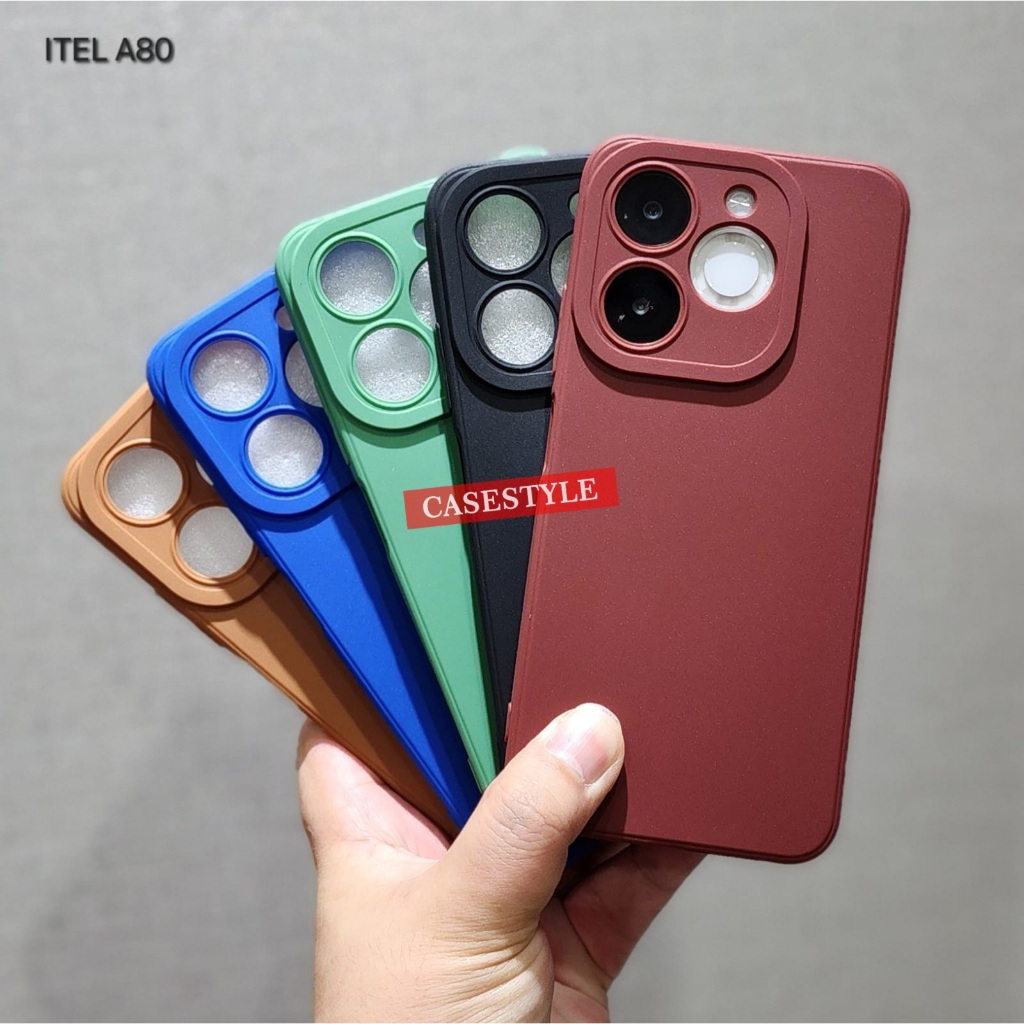 Case Itel A80 Soft Case Pro Kamera Warna Case Itel A80 - Casestyle