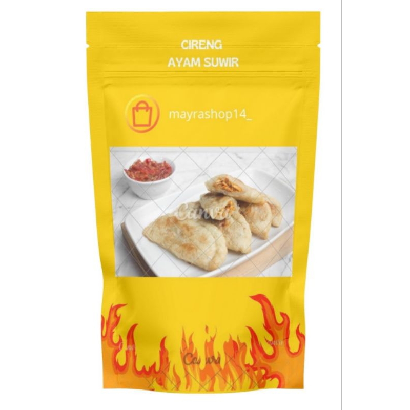 

Cireng isi ayam suwir isi 5