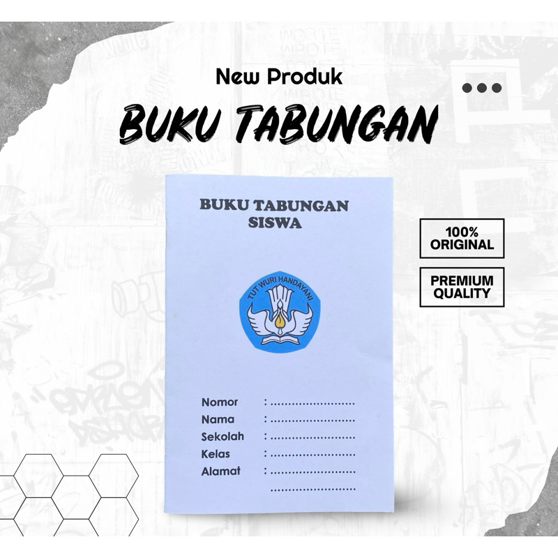 

(1pcs) BUKU TABUNGAN SISWA