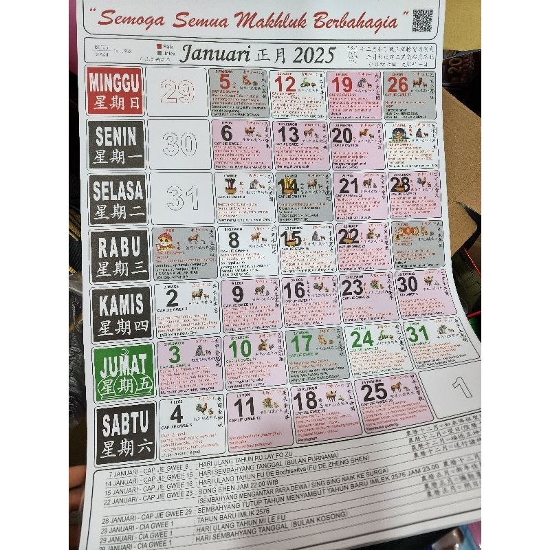 

kalendar bulanan ada hari dewa dewi