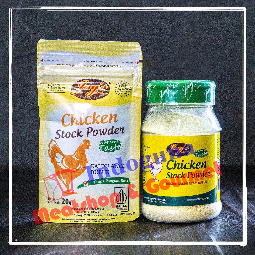 

Jay's Jays Chicken Stock Powder Bumbu Kaldu Ayam