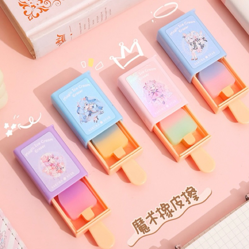 

Ice Cream Stick Eraser Penghapus Bentuk Es Krim #t089