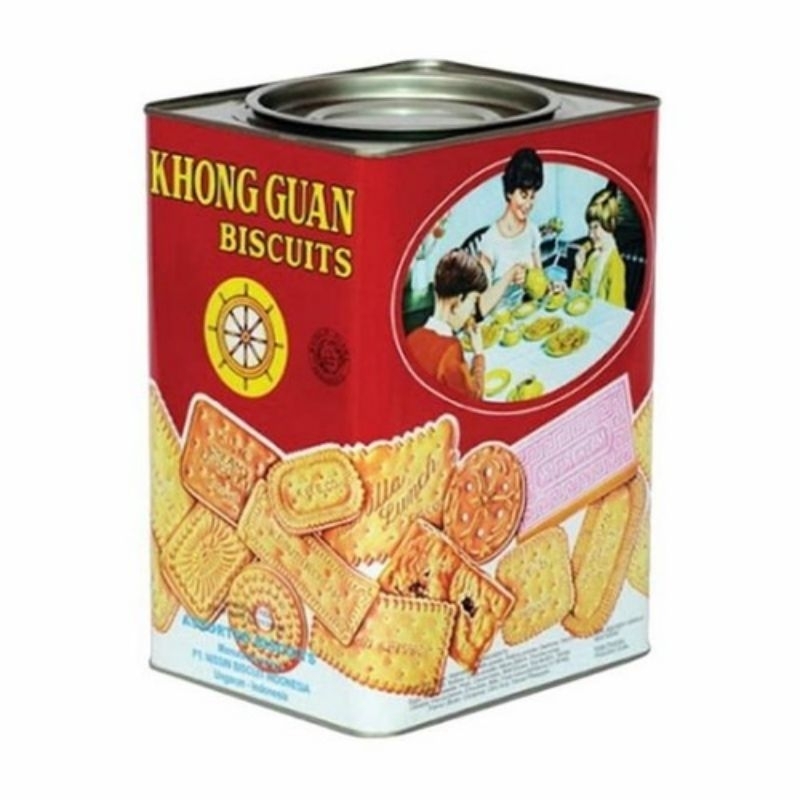 

Khong Guan 1600gr Assorted Biscuits Biskuit Aneka Macam Rasa Biskuit Kaleng Khongguan