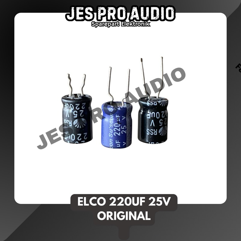 JESPRO Audio ELCO 220UF 25V Original
