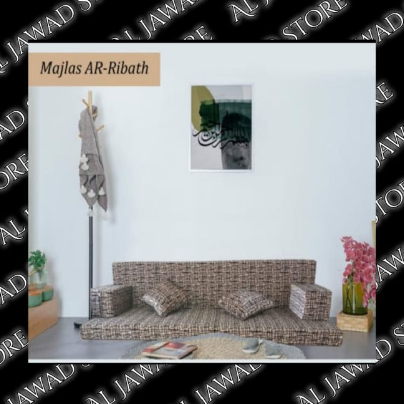 Majlas Aroby/ Misnad Aroby / Sofa Lesehan khas timur tengah