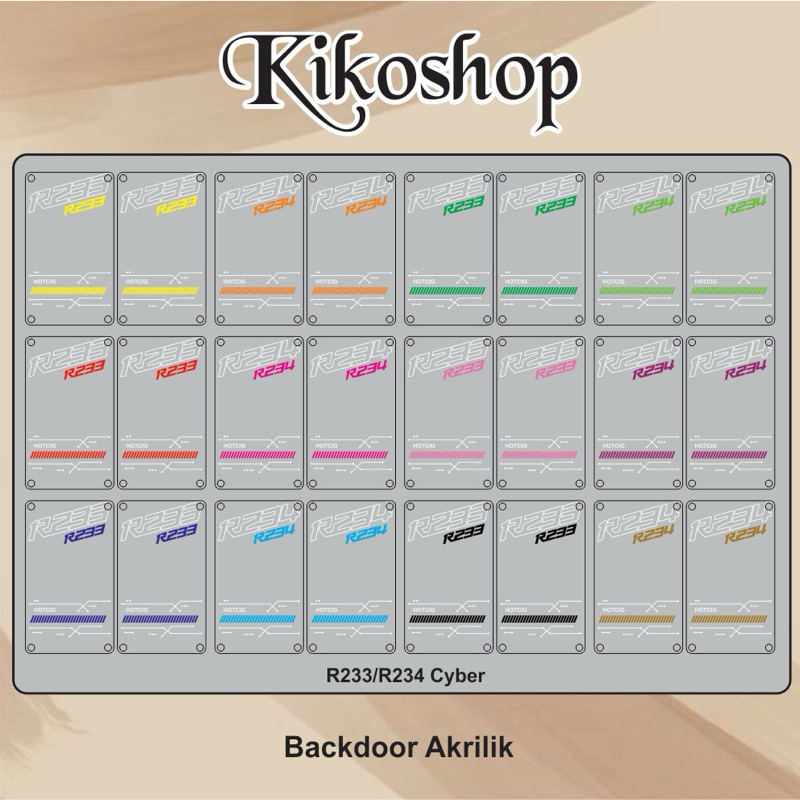 

Akrilik Custom Fullprint eR 23/24