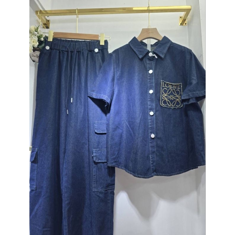 set loewe jeans cargo