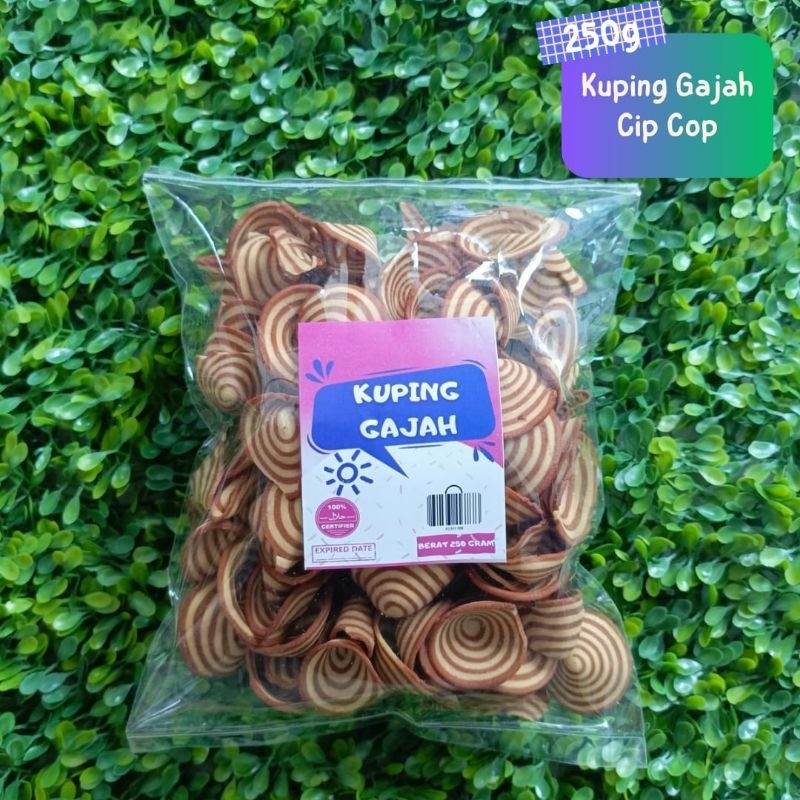 

SNACK ENACK - KUPING GAJAH 250GR cemilan murah jajan enak
