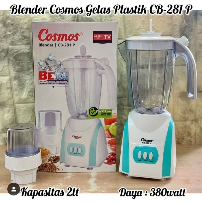 Cosmos Blender Plastik 2 Liter CB-281P / Blender Cosmos CB-281P