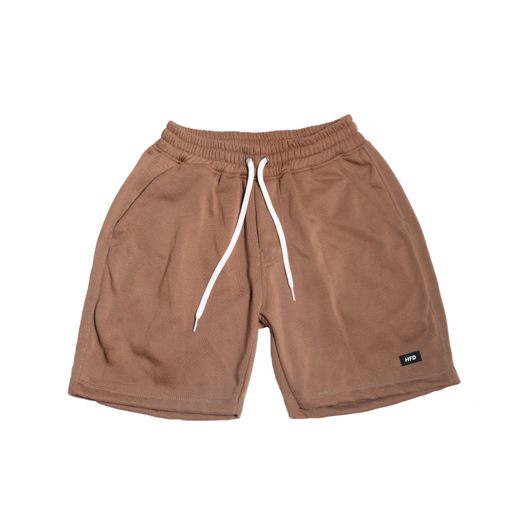 HFD Celana Pendek Boardshort Mocca Pria Wanita Premium Original Tebal