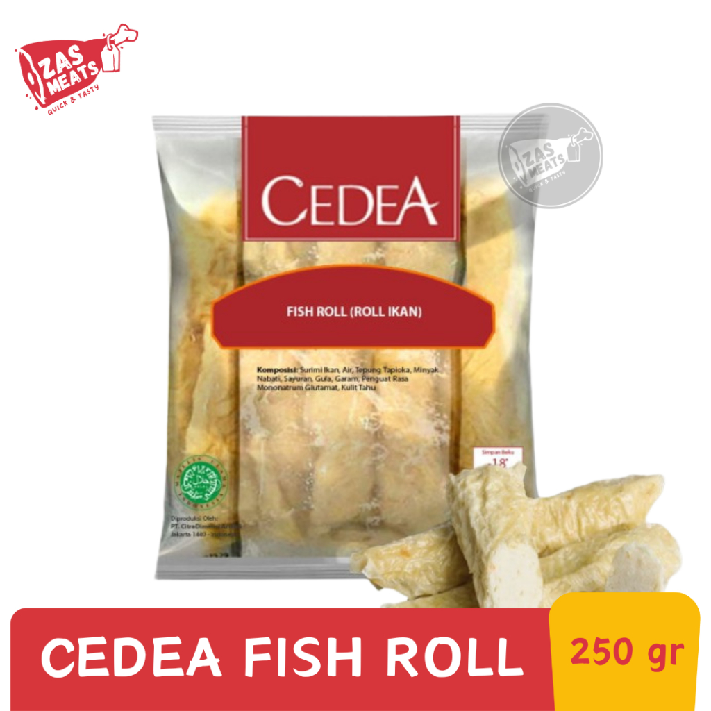 

CEDEA FISH ROLL 250GR | Cedea Roll Ikan 250 gram