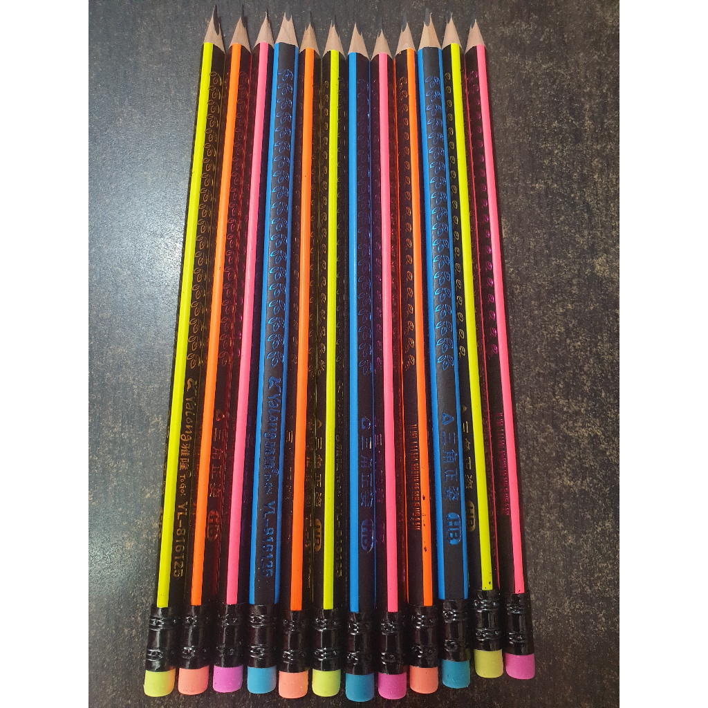 

Pensil HB YALONG Bright Colour Leaf Design YL-816125