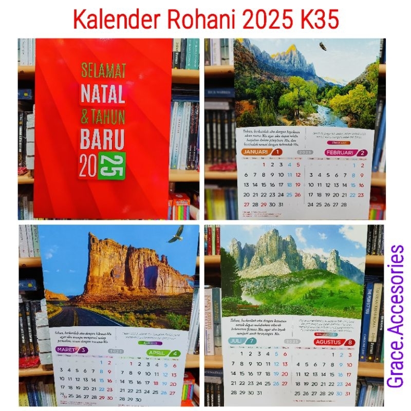 

Kalender Dinding Rohani kristen khatolik Tahun 2025